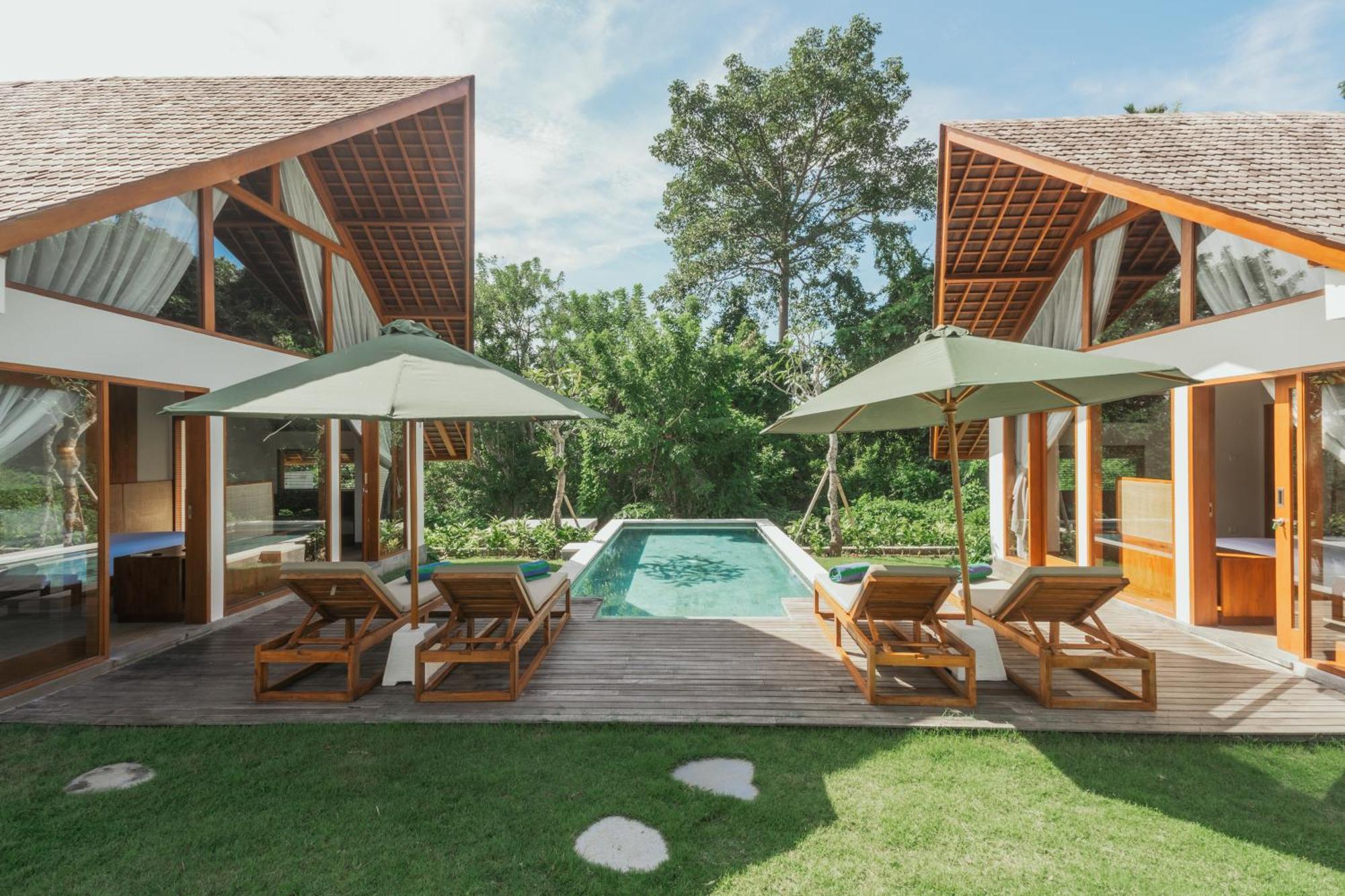 Arpana Luxury Private Pool Villas Jimbaran Buitenkant foto