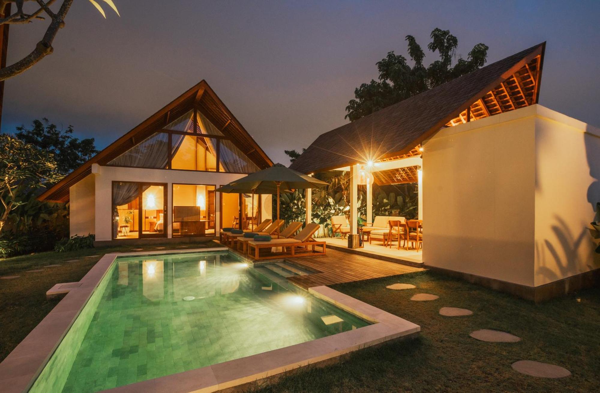 Arpana Luxury Private Pool Villas Jimbaran Buitenkant foto