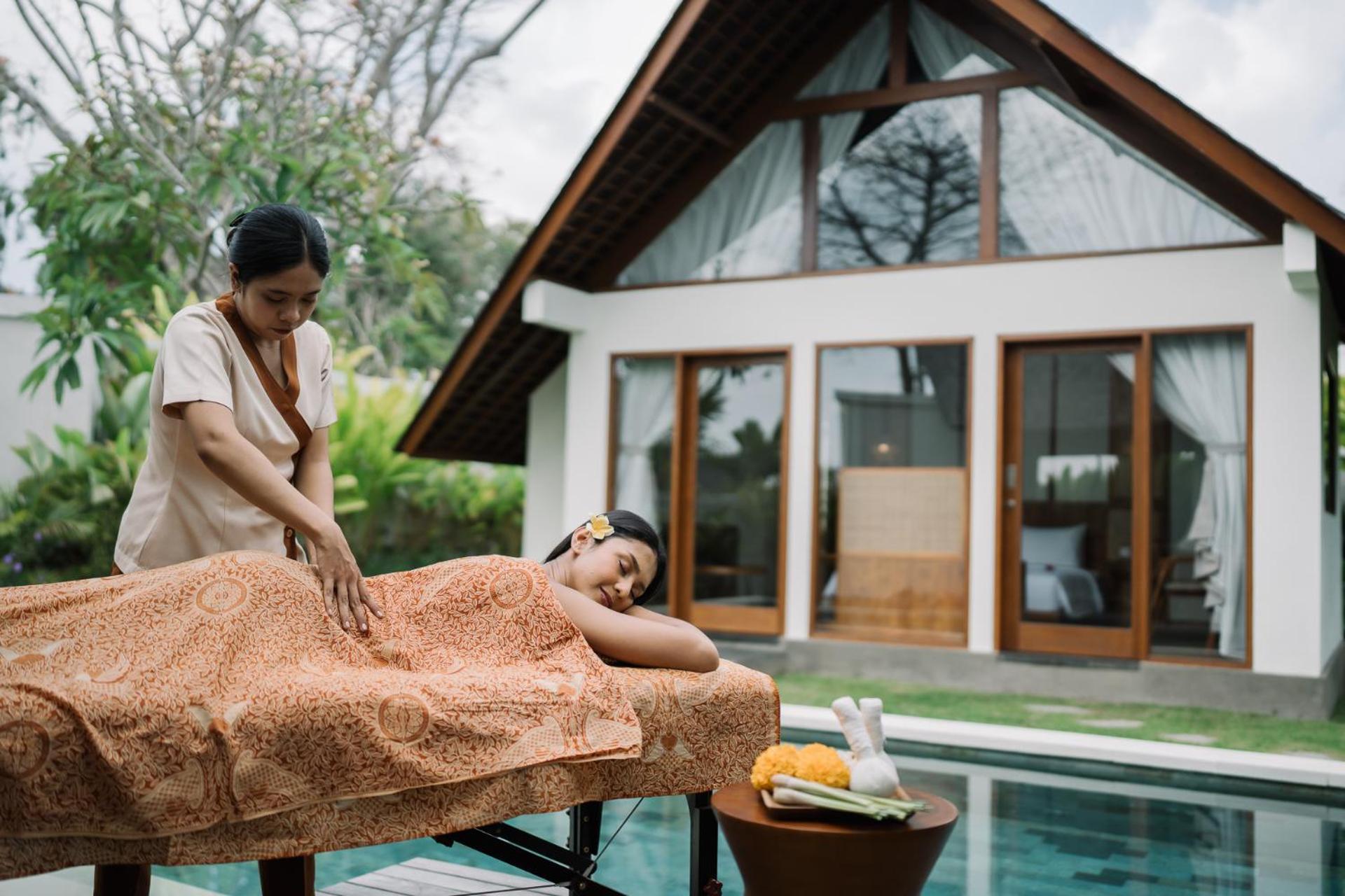 Arpana Luxury Private Pool Villas Jimbaran Buitenkant foto