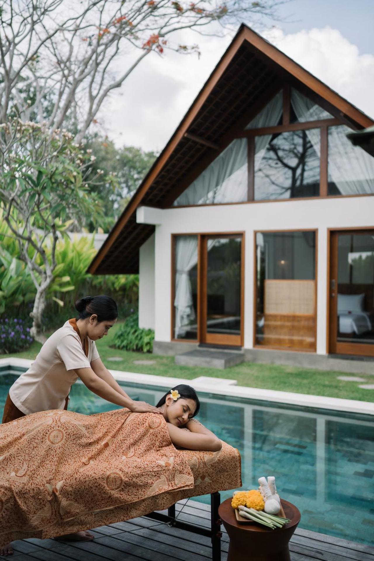 Arpana Luxury Private Pool Villas Jimbaran Buitenkant foto