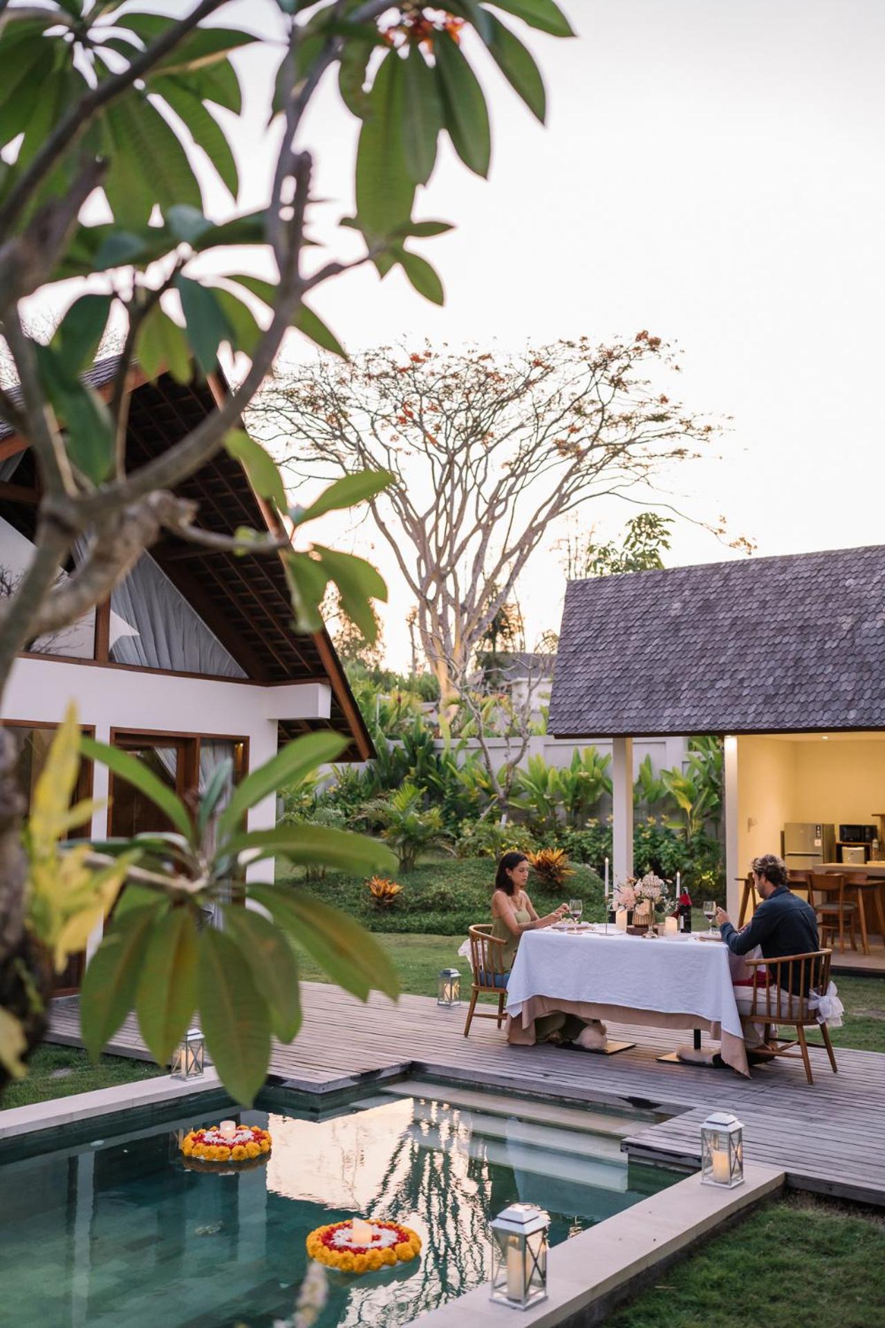 Arpana Luxury Private Pool Villas Jimbaran Buitenkant foto